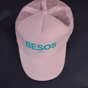 Pink Mesh Trucker Hat